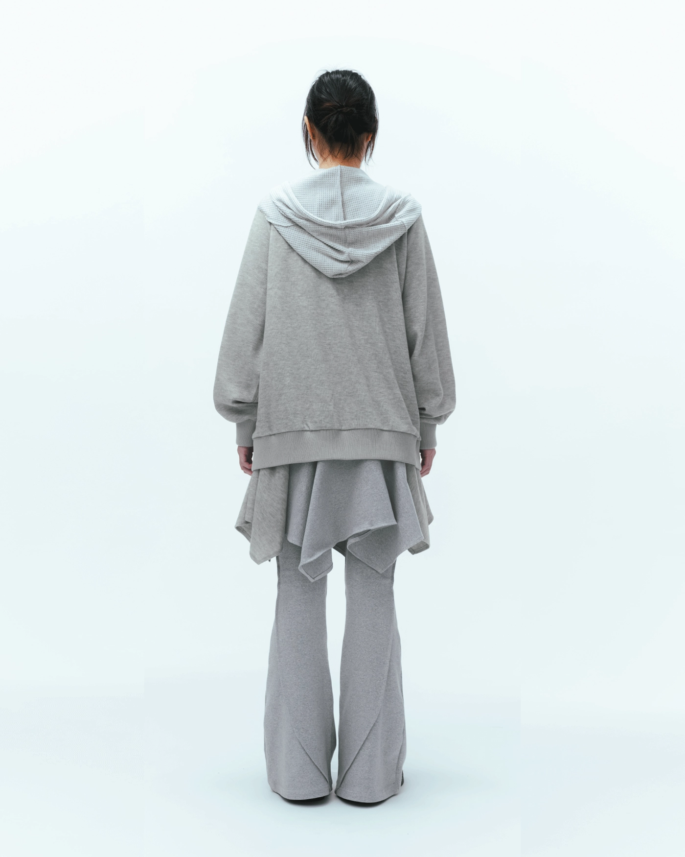 COYSEIO EARMUFFS HOOD ZIP-UP